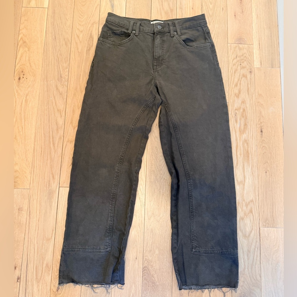 We The Free Risk Taker Straight Pant In Workwear (brown hue) - Picture 4 of 16